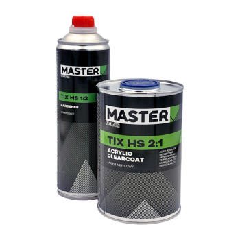 Лак Master TIX HS 2:1 SR із стандартним затвердником (1л+0,5л... - фото