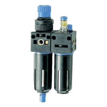 61151 Фильтр-регулятор конденсата с лубрикатором (3/8"; ... - фото