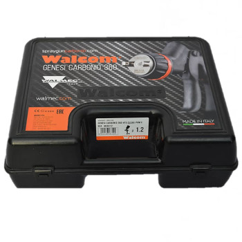 62014 Краскопульт GENESI CARBONIO HTE Clear (1.3 мм), WALCOM - фото