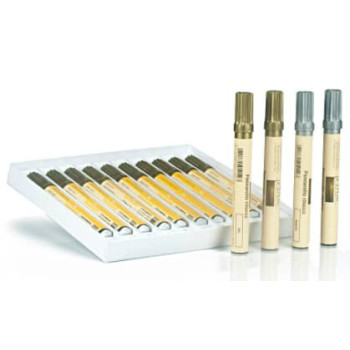 Ручка - маркер cеребро SILVER, BORMA - фото