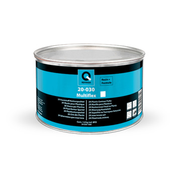 20-030-1001 2K Шпатлівка біла Polyester Multiflex Putty 1кг, ... - фото