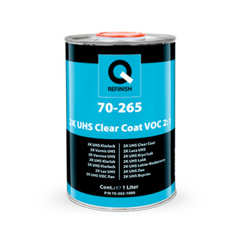70-265-1000 Лак 2K UHS CLEARCOAT VOC 2:1 1л (без затверджувач... - фото