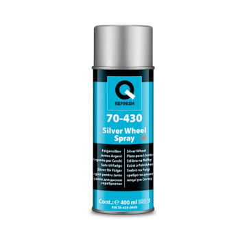 70-430-0400 Фарба Silver Wheel Spray аерозоль 400мл, Q-REFINI... - фото